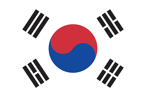 Korea Republic flag